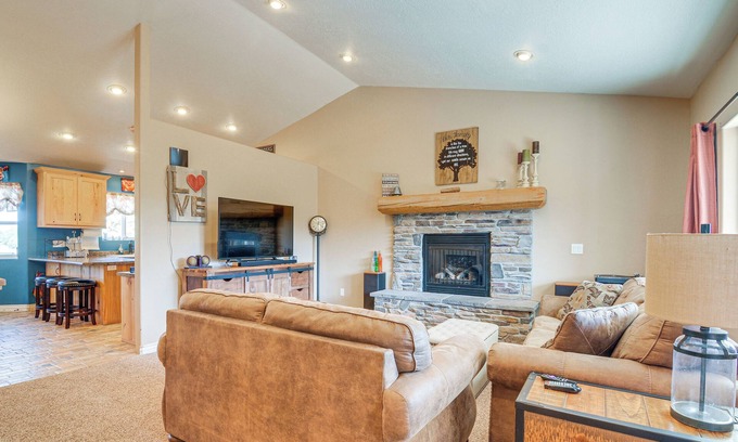 Panguitch Casa | NUEVA casa familiar con patio, a 30 minutos de Bryce Canyon NP