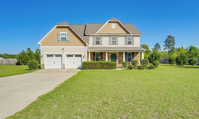 Five Points Casa | 18 Mi to Pinehurst: Quiet + Spacious Family Home!