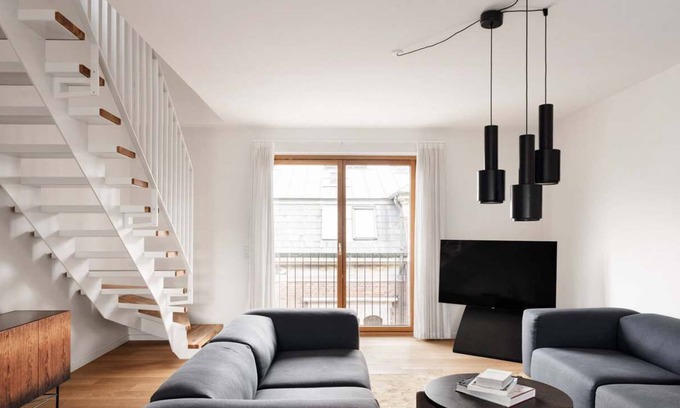 Copenhagen K Apartamento | 180 square meters Kings Garden Doublex w balcony