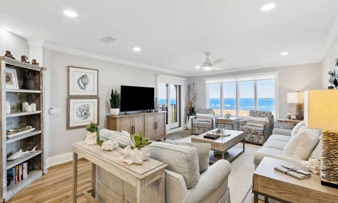 Fernandina Beach Apartamento | Beachfront Paradise: Your Private Coastal Oasis