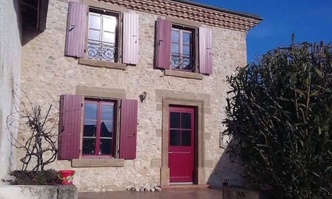 Charpey Casa | 1850 Traditional Stone House with secured pool