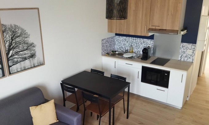 Chasseneuil-du-Poitou Apartamento | 18moliere fr 4 pers. sheets, towels & cleaning included
