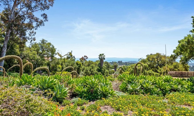 Cielito Casa | 1936 Spanish Hacienda, hilltop with sweeping ocean and mountain views.