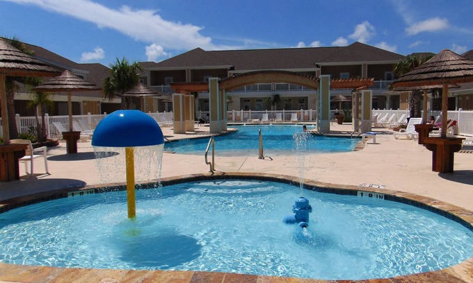 Corpus Christi Casa | 1b / 1b para 6 (max4adultos)! Piscinas climatizadas! A pasos de la playa!Netflix!¡Patio de recreo!