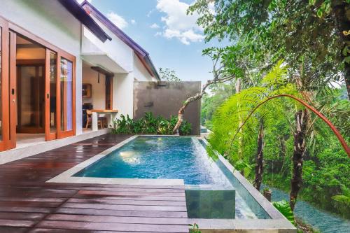 Singapadu Tengah Casa | 1BDR Misty River-2 - Construction nearby - Disc