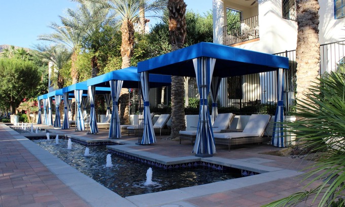 La Quinta Villa | Legacy Villa, Romantic 1 King Bed / 1 Bath Sudio w / chimenea y patio privado