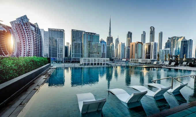 Business Bay Apartamento | 1BR 15Northside near Burji Khalifa