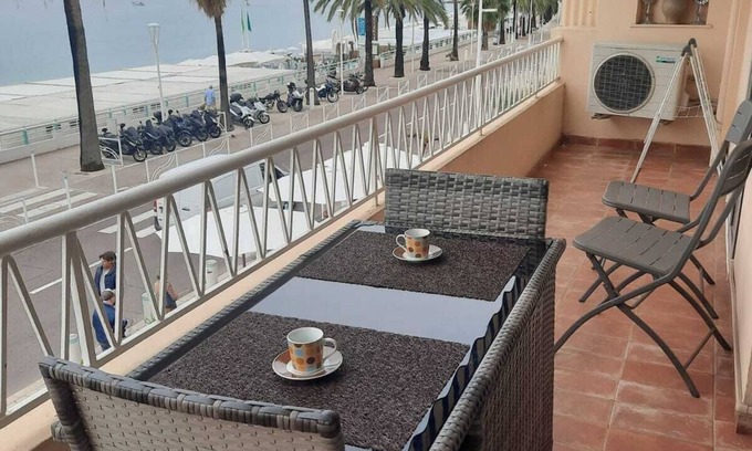 Le Suquet Apartamento | 1BR Cannes vista al mar-Terraza-Wi / Fi-Aire acondicionado