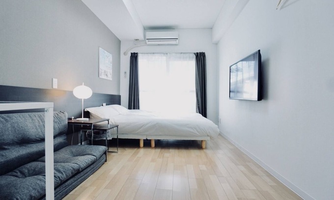 Nakagawa Ward Apartamento | 1C Nagoya Ekimae / ZEPP NAGOYA 5 minutos / Sanno Onsen / Estacionamiento gratuito / Familia disponible para 3 personas / Transporte conveniente