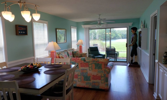 Pawleys Island Condominio | 1st floor, 3-bedroom condo in Pawleys Island on the 17th hole
