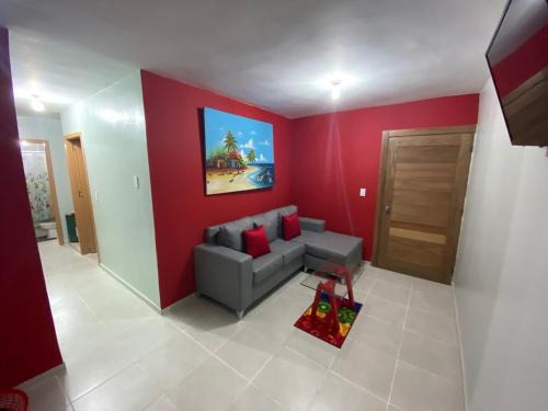 Santo Domingo Este Apartamento | 1st floor 3 Bedrm 2 Baths AC Condo near airport