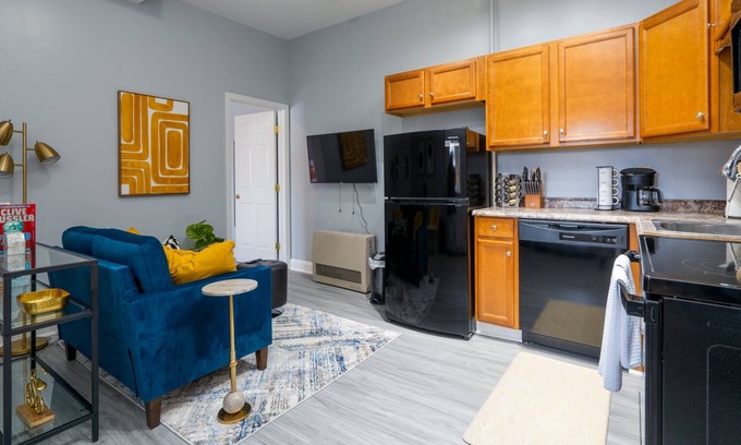 Manchester Apartamento | 1st Floor Apt - Walk to Downtown
