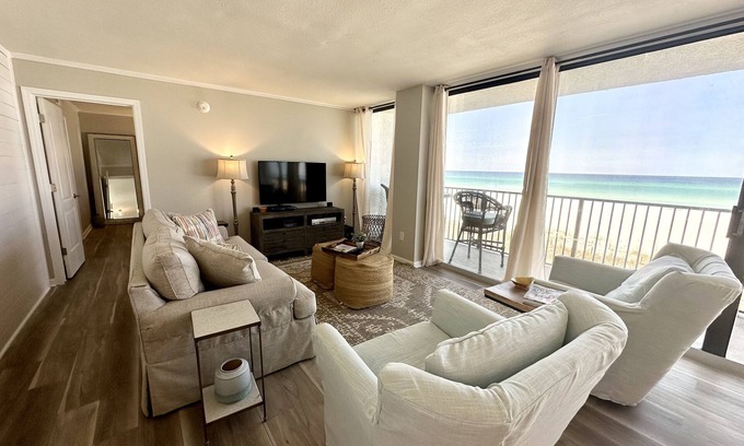 Miramar Beach Condominio | 1st Floor Seachase! Free Beach Chair Service! Newly Remodeled! Summer & Fall Specials:-)