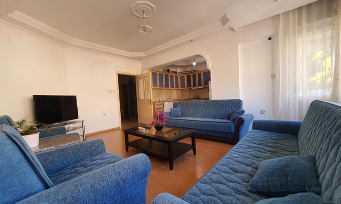 Liman Mahallesi Apartamento | 2+1 100m2 2 WC Near sea side 300m 100mbs wifi