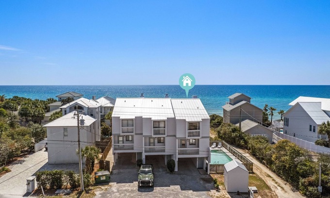 Seacrest Casa | 2/2.5 Townhouse/Private Beach/2 Kings!/Gulf Views/Complete renovation! 2 bikes!