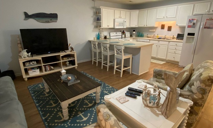 Long Beach Apartamento | 2 dormitorios, 2 baños, condominio espacioso
