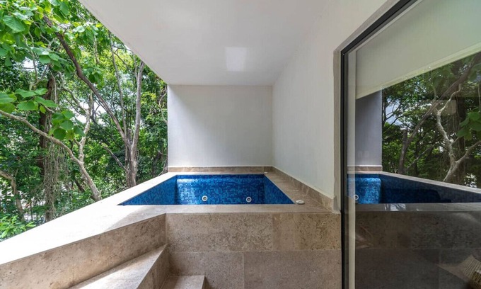 Tulum Condominio | 2 BD Suite w/ Private Plunge Pool, Balcony, Gym