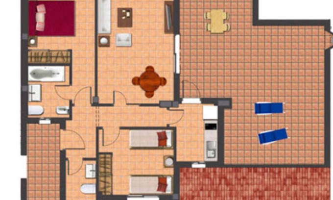 La Linea de la Concepcion Apartamento | Ático 2 dormitorios bloque 1 (Apartamento 1)