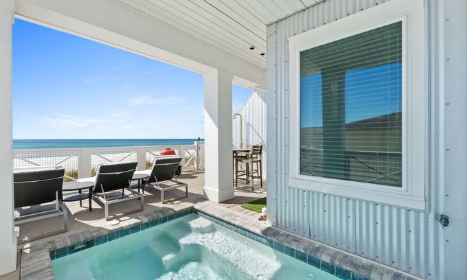 Crescent Beach Casa | 2 Beachfront Homes with Private Pool - Beachfront, 2 Pools - Sleeps 36 - Fav