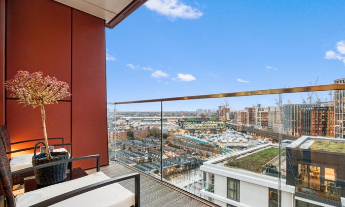 Vauxhall Apartamento | 2 Bed 2 Bath Next to Nine Elms Station - Zone 1