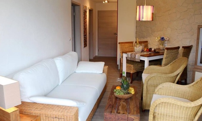 Schalkenmehren Apartamento | Apartamento de 2 camas "Seeterasse" - Maarberg Resort