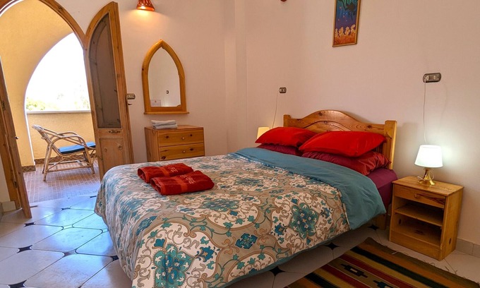 Dahab Apartamento | 2-bedroom apartment in popular area of Eel Garden Dahab with WiFi, Balcony & AC