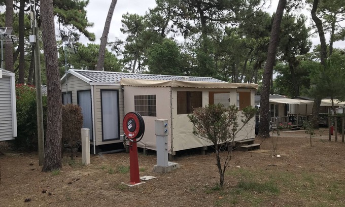 Le Grand-Village-Plage Casa | Panoramic mobile home 2 bedrooms Ile d'Oléron camping Paradis