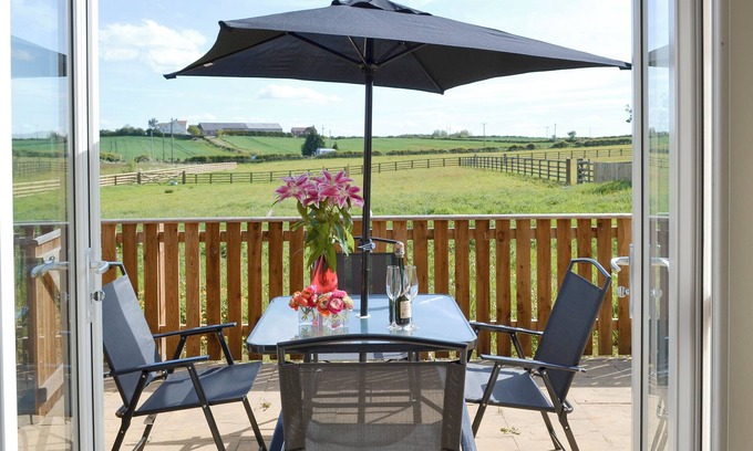 Peterlee Cabaña | Alojamiento de 2 habitaciones en Haswell, near Durham