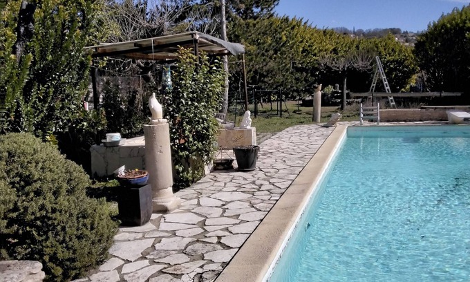 Barjac Casa | 2-bedroom air-conditioned mobile home + terrace and pool