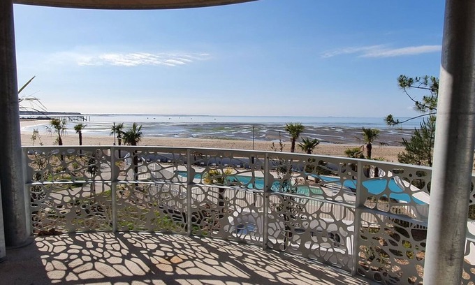 La Tranche-sur-Mer Apartamento | Apartamento 2 dormitorios, balcón, piscina climatizada, acceso playa, mascotas permitidas, parking