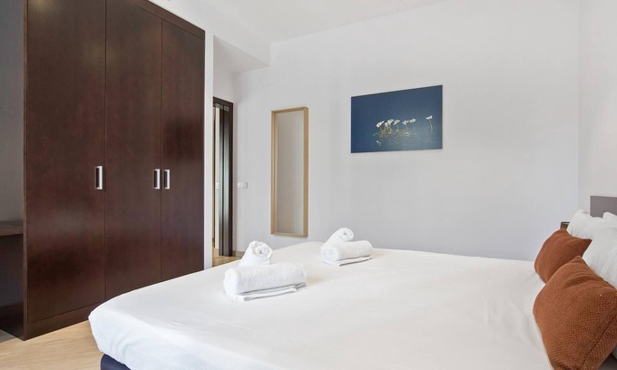 Dreta de l'Eixample Apartamento | Apartamento de 2 habitaciones para 3 personas