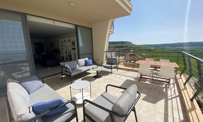San Lawrenz Casa | 2-bedroom apartment in amazing San Lawrenz with AC, WiFi