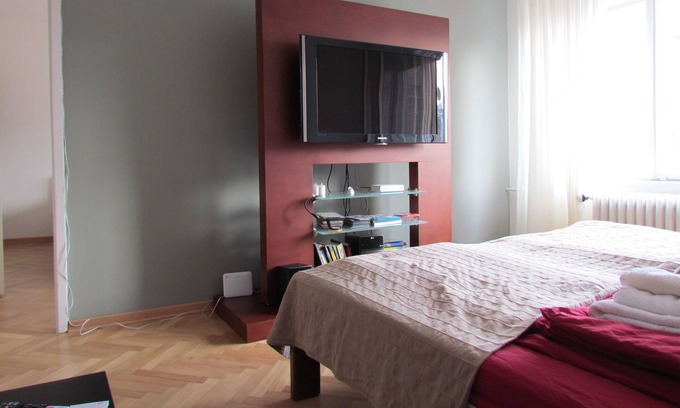Savamala Apartamento | Apartamento de 2 dormitorios soleado y espacioso con estacionamiento gratuito