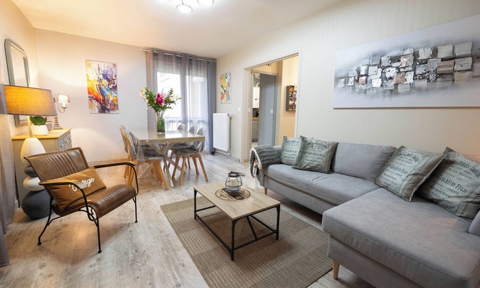 Bayeux Apartamento | NEW 2 bedroom apartment with parking Bayeux Normandie Plages du débarquement