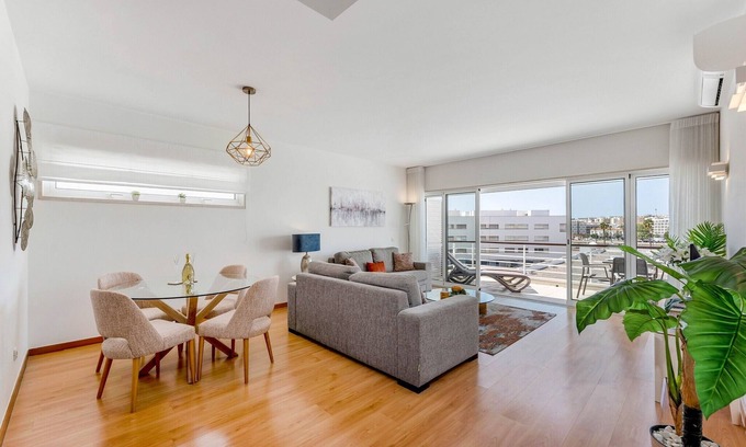 Telheiro Apartamento | Apartamento de 2 habitaciones en el exclusivo complejo Dom Manuel dentro del puerto deportivo de Lagos