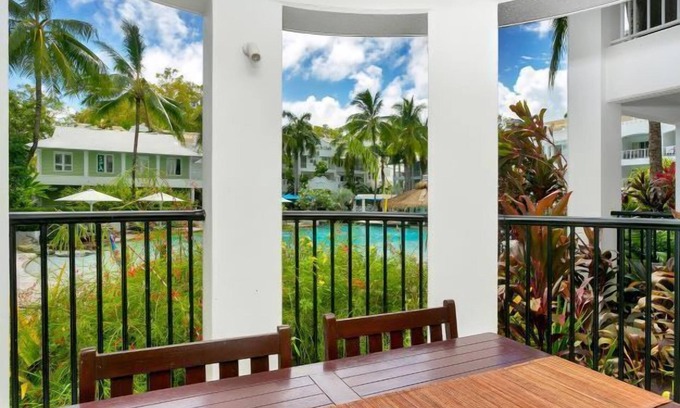Palm Cove Apartamento | Apartamento Beach Club de 2 dormitorios con acceso directo a la laguna del resort
