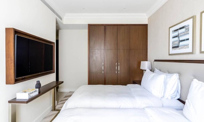 Jumeira 3 Apartamento | 2-bedroom corporate apartment in brilliant Dubai with AC, WiFi