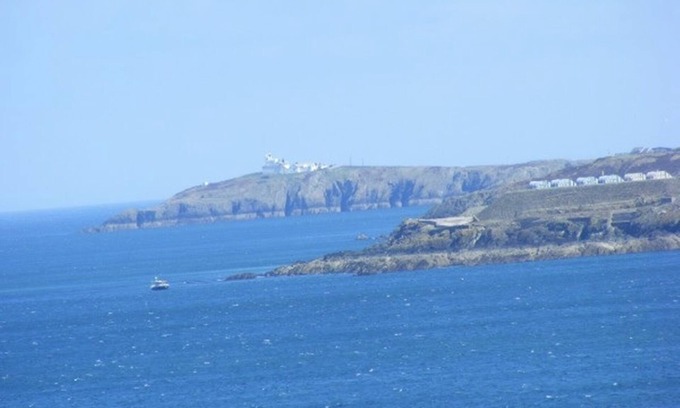 Amlwch Cabaña | Casa de campo de 2 dormitorios con impresionantes vistas panorámicas al mar Bull Bay