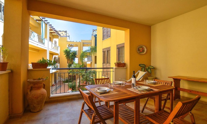 Marinella di Selinunte Apartamento | Bonito apartamento de 2 dormitorios en.