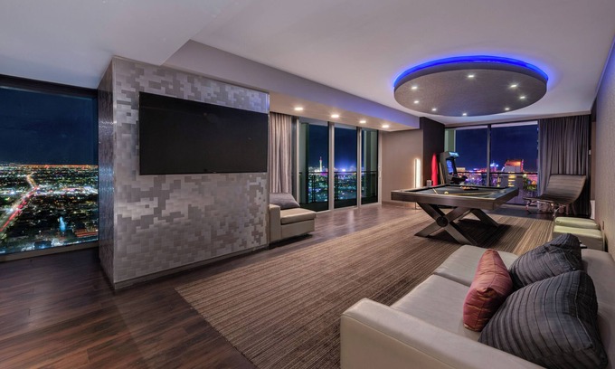 Las Vegas Condominio | Palms Place Hotel-Stunning Modern Giant Suite-Amazing Strip View !!! ¡Buen precio!