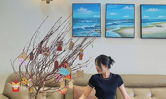 Thang Tam Apartamento | Apartamento de 2 habitaciones con vistas a la ciudad.