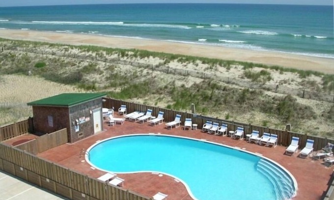 Hatteras Condominio | 2 dormitorios / 2 baños Hatteras Top Floor Oceanfront Condo