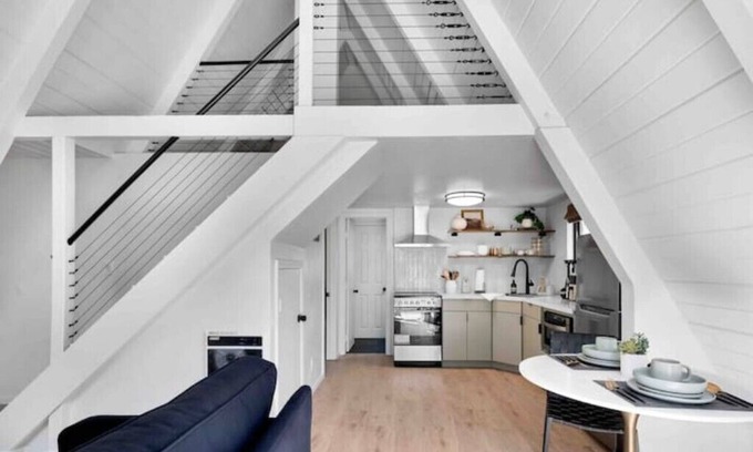 Bodfish Casa | 2 Charming New A-Frame Homes w/ 6 Beds Near Lake