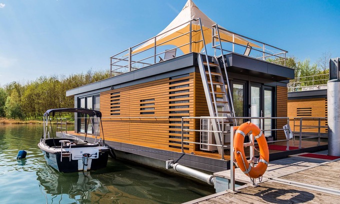 Laasow Alquiler De Eote | 2. floating vacation home Möwe 2 - Floating vacation homes Gräbendorfer See