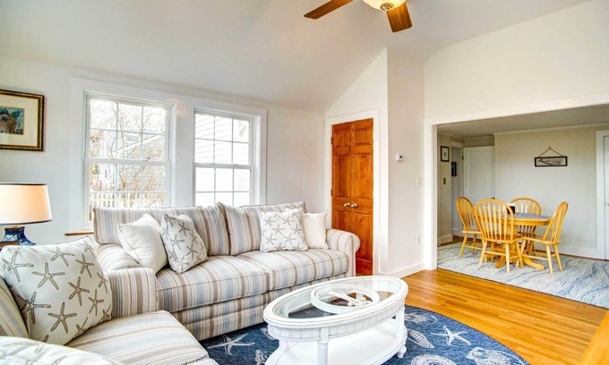 Hyannis Cabaña | 2 Mi to Beach: Coastal Retreat in Hyannis!