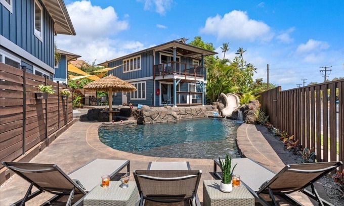 Kihei Casa | 2 Private Homes for 1! Pool and Waterslide at Cove Hale