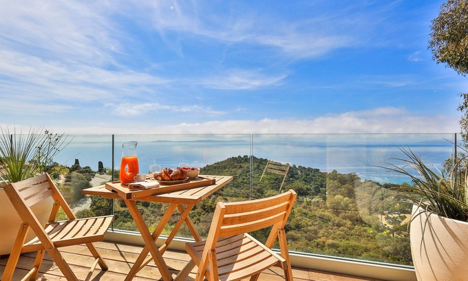 Le Rayol Apartamento | 2-room apartment with panoramic sea view