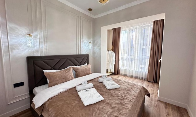 Almaty Apartamento | 2 room apartment, ЖК Комфорт Сити Бизнес flat 72