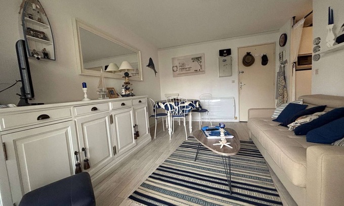 Pontaillac Apartamento | Apartamento 2 piezas en Royan/Pontaillac con balcón y aparcamiento