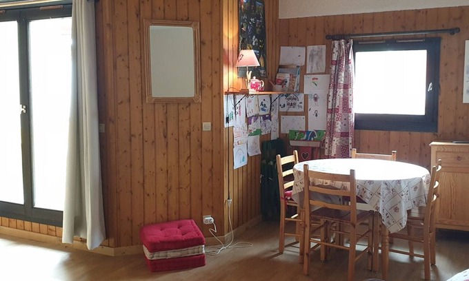 Saint-Jean-dʼAulps Apartamento | Apartamento Dúplex de 2 Piezas a Pie de Pistas